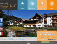 Tablet Screenshot of hotel-naggler.at